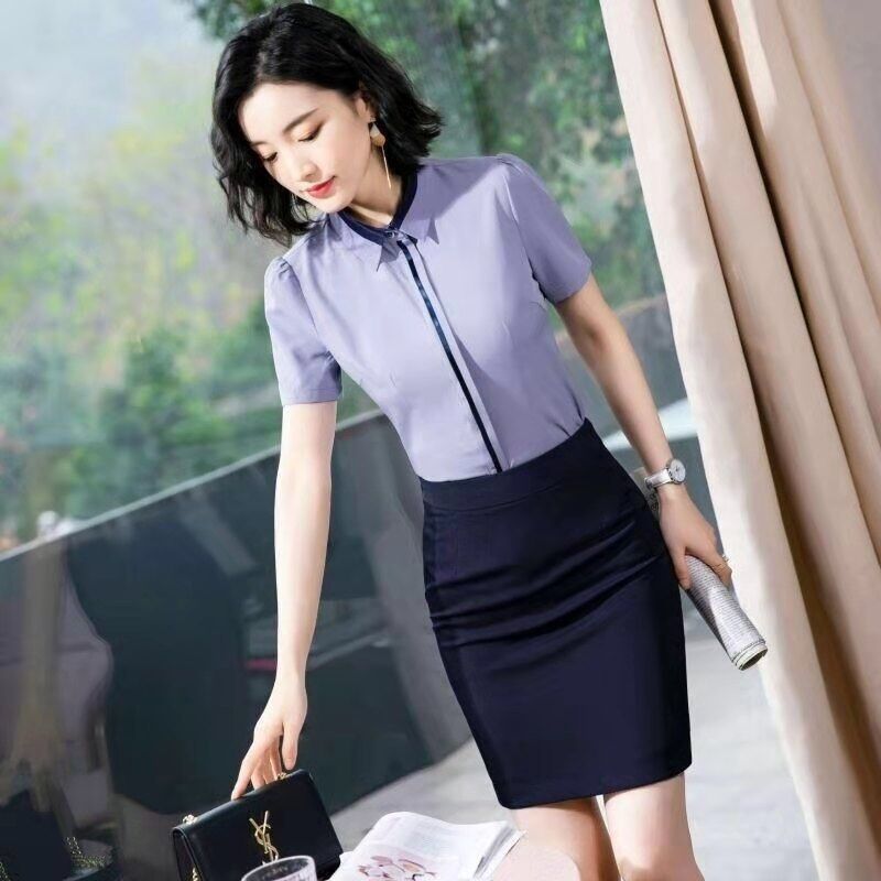 Camisa de Oficina Blanca Slim de Manga Larga view 7