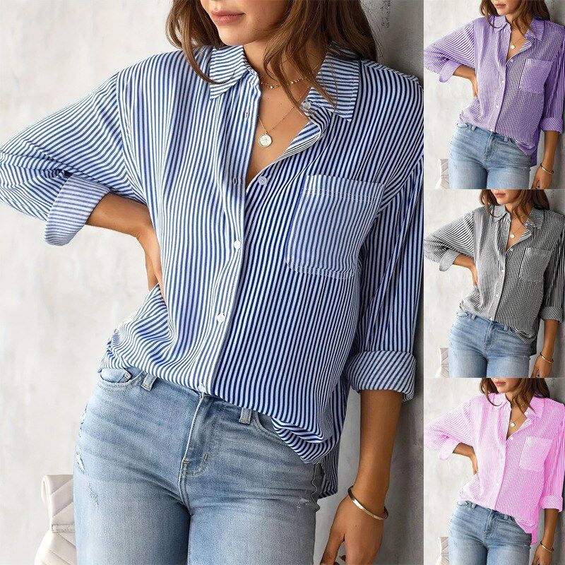 Casual Loose Long Sleeve Shirt