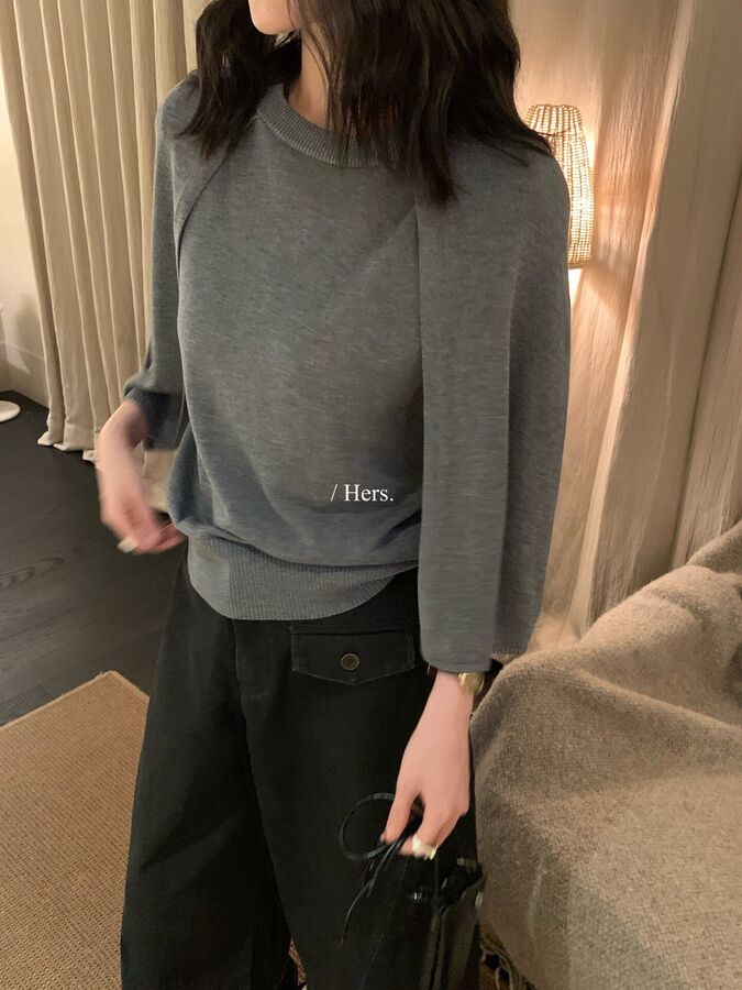 French Cape Knit Sweater view 8