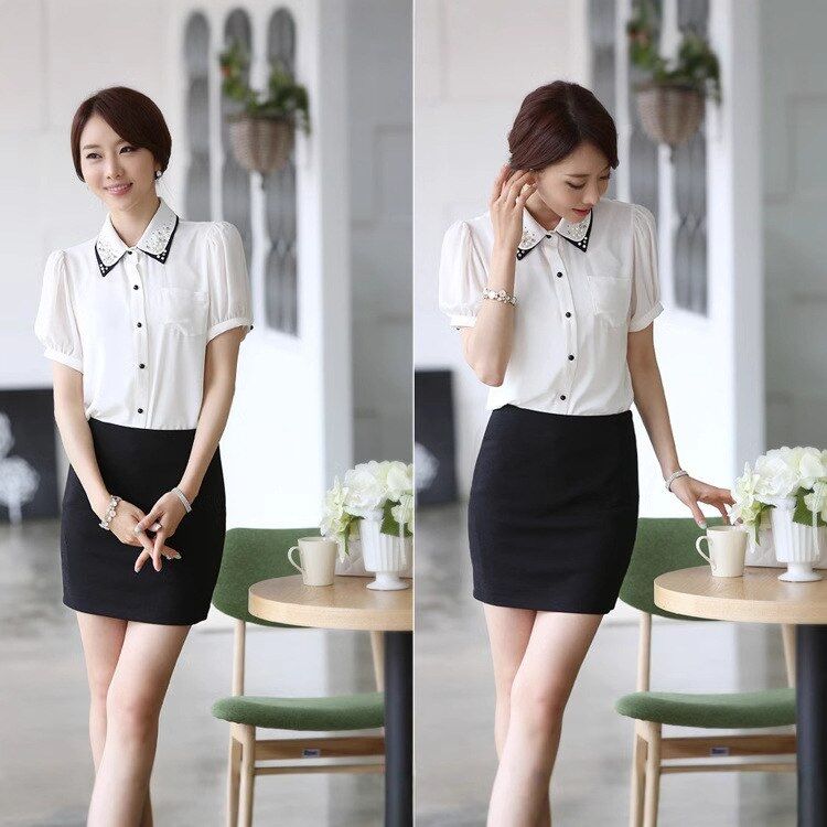 Office Pencil Mini Skirt view 2