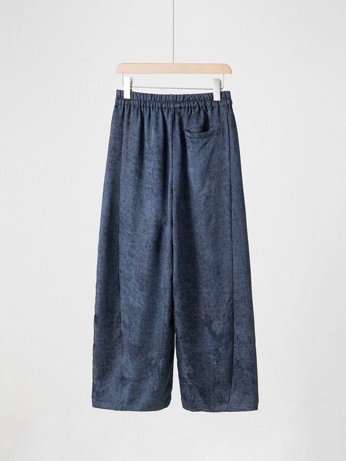 Silk Straight Leg Pants view 4