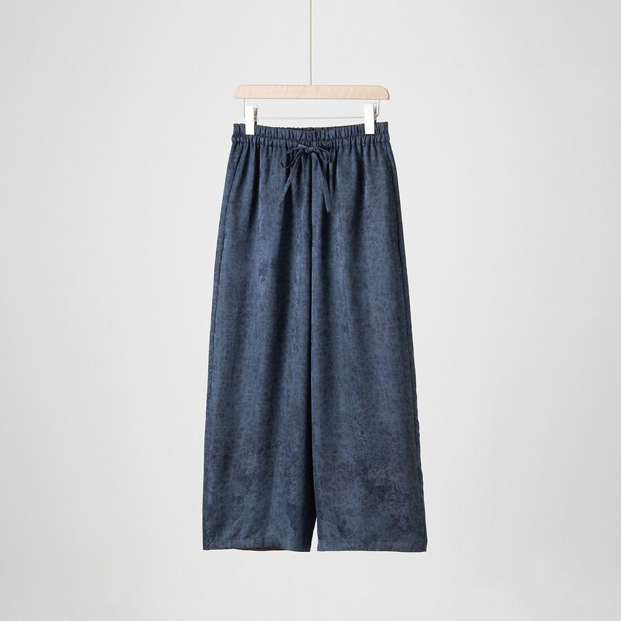 Silk Straight Leg Pants view 6