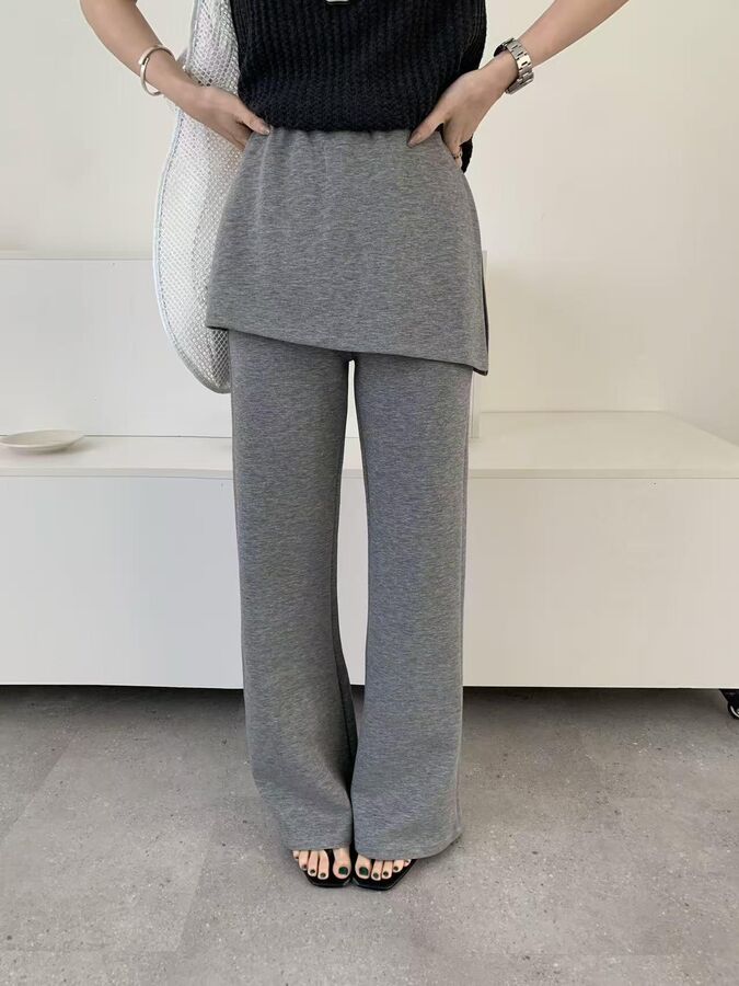 Korean Cape Flared Casual Pants view 2