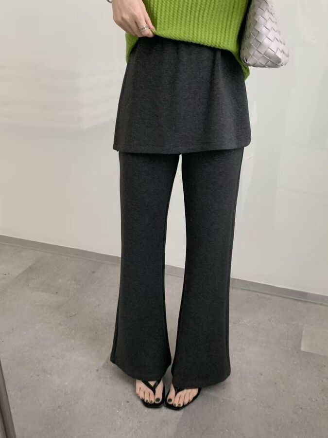 Korean Cape Flared Casual Pants view 3