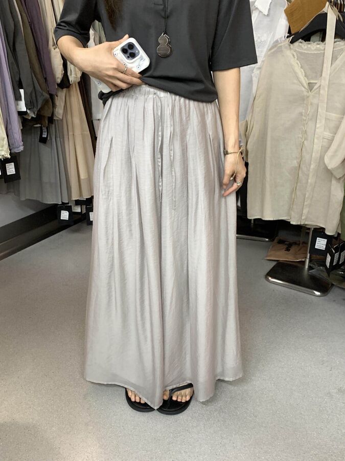 Casual Drawstring Wide Leg Pants view 3
