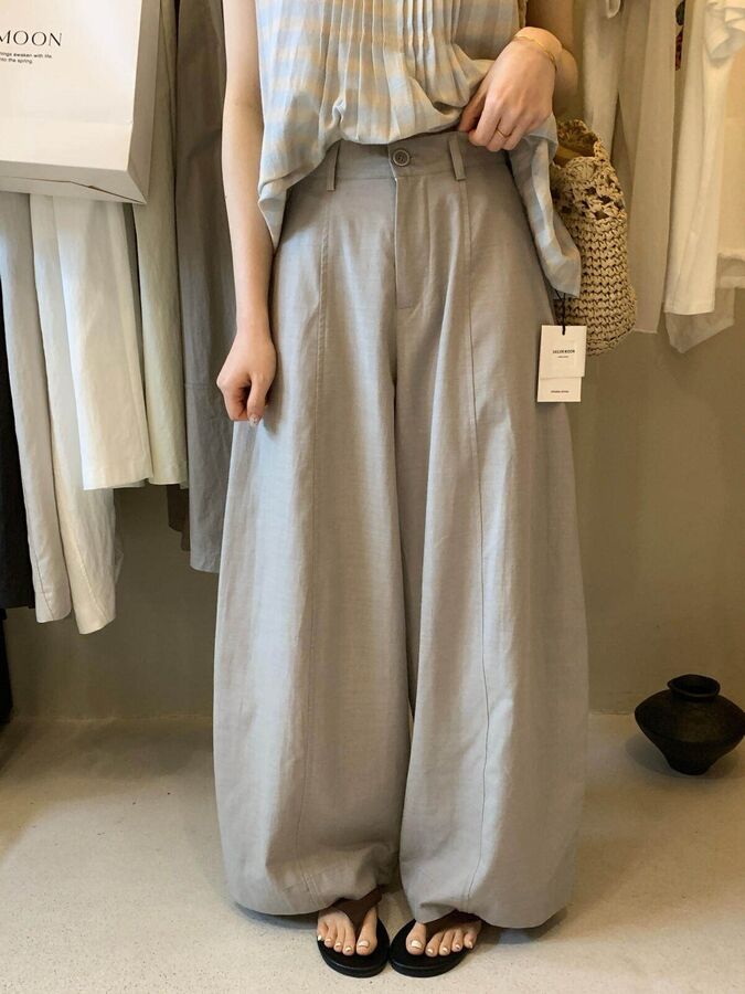 Casual wide leg pants