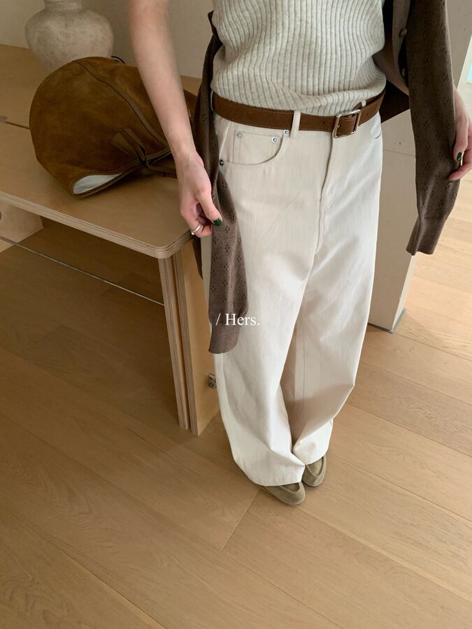 High Waist Straight Jeans view 2