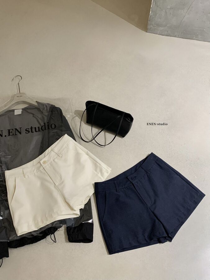 Koreanische A-Linien-Shorts mit hoher Taille view 6