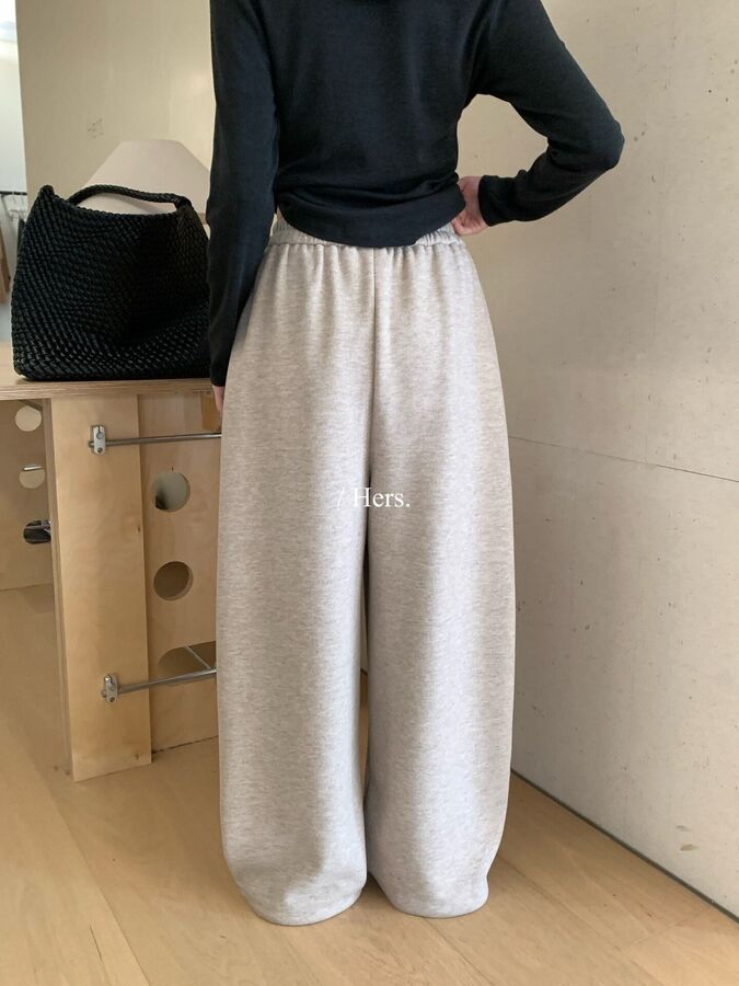 Korean Drawstring Straight Casual Pants view 5