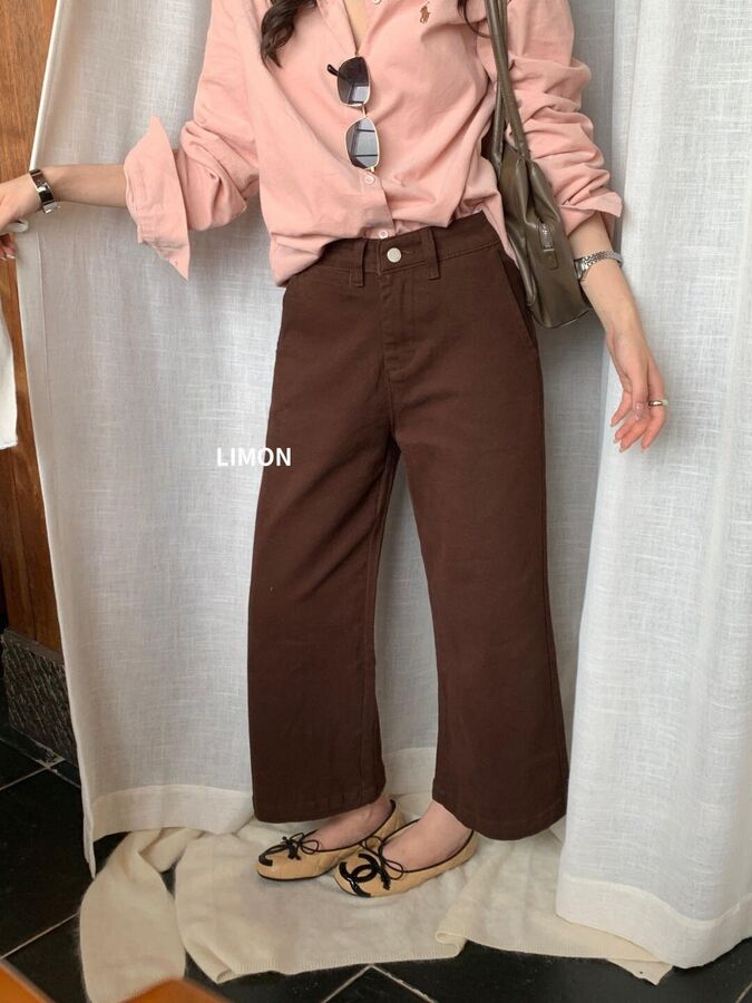 Jeans Potong Lurus Vintage view 4