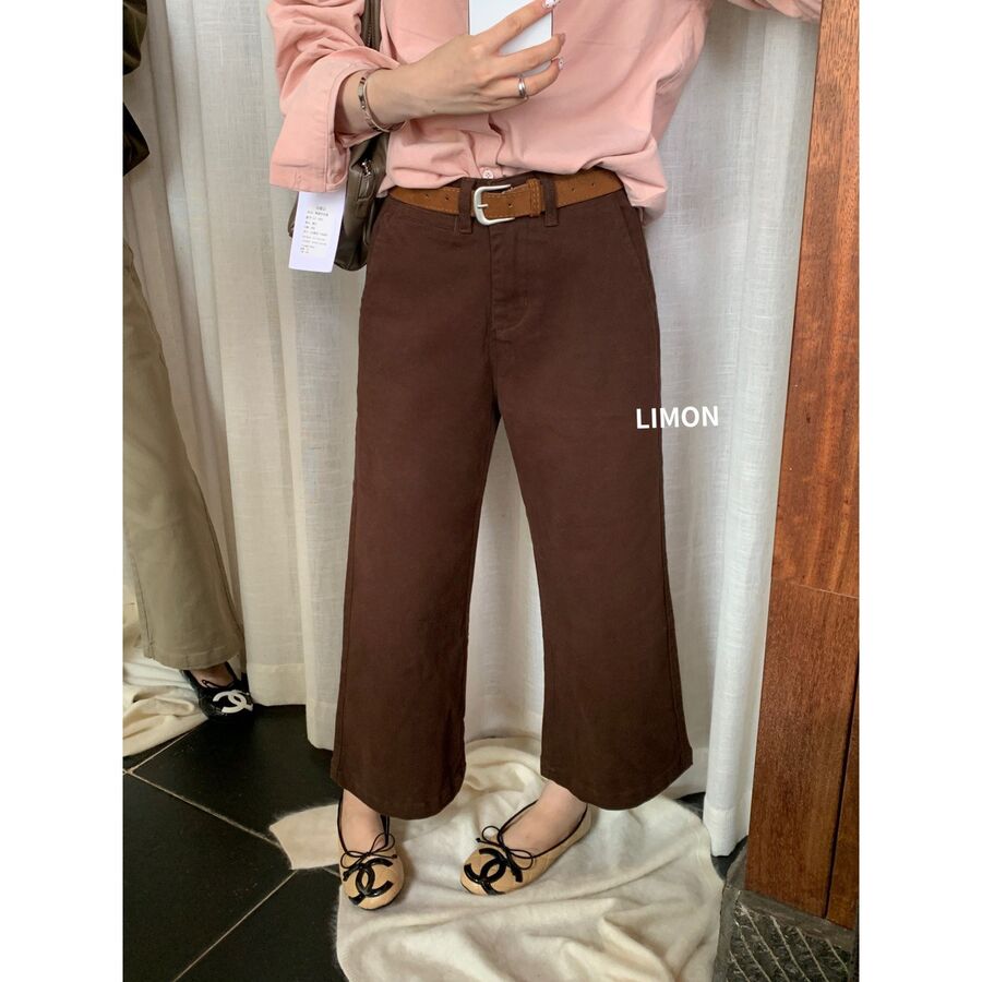 Jeans Potong Lurus Vintage view 8