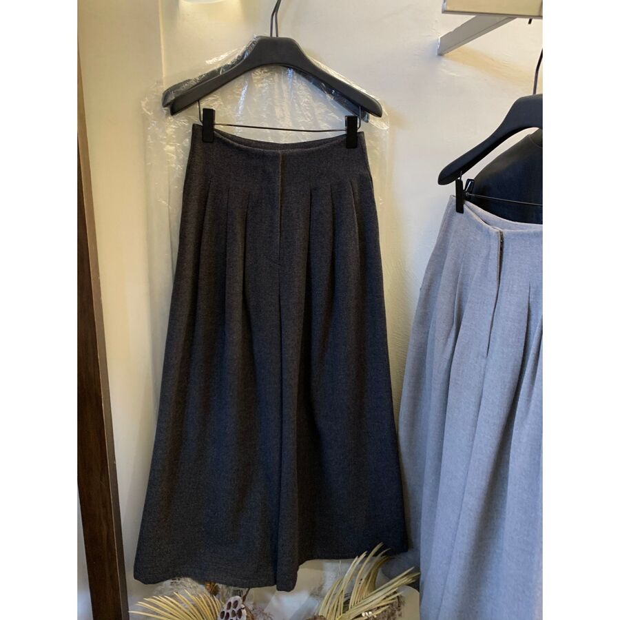 Koreanische minimalistische gebürstete Wide-Leg-Hose view 6