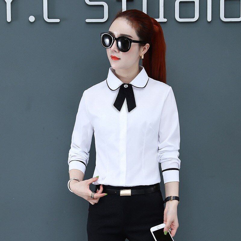Koreanisches Slim-Langarm-Arbeitshemd view 8