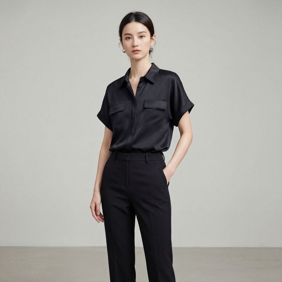Silk Short Sleeve Shirt view 7