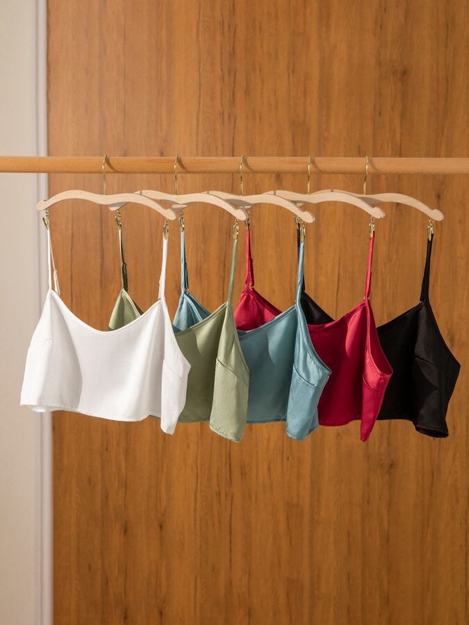 Silk Strapless Top Sleeveless in multiple colors