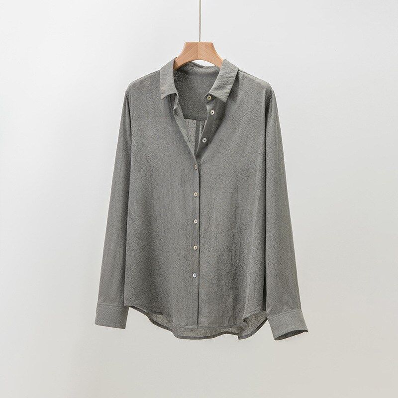 Linen Long Sleeve Shirt view 9
