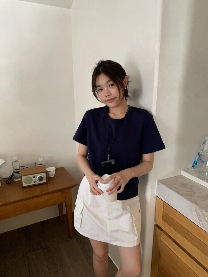 Koreanisches Kurzarm-T-Shirt view 4