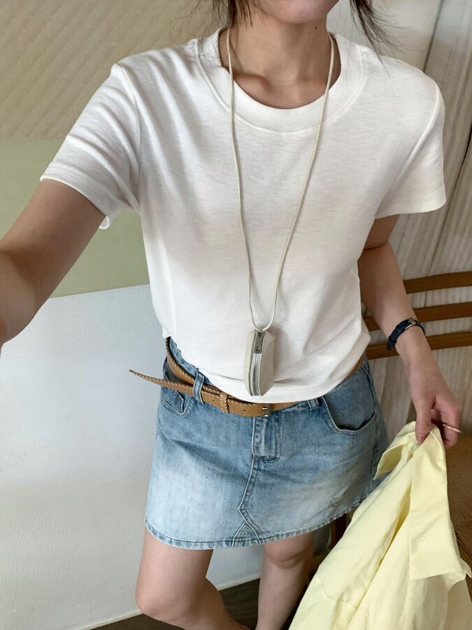 Koreanisches Kurzarm-T-Shirt view 5