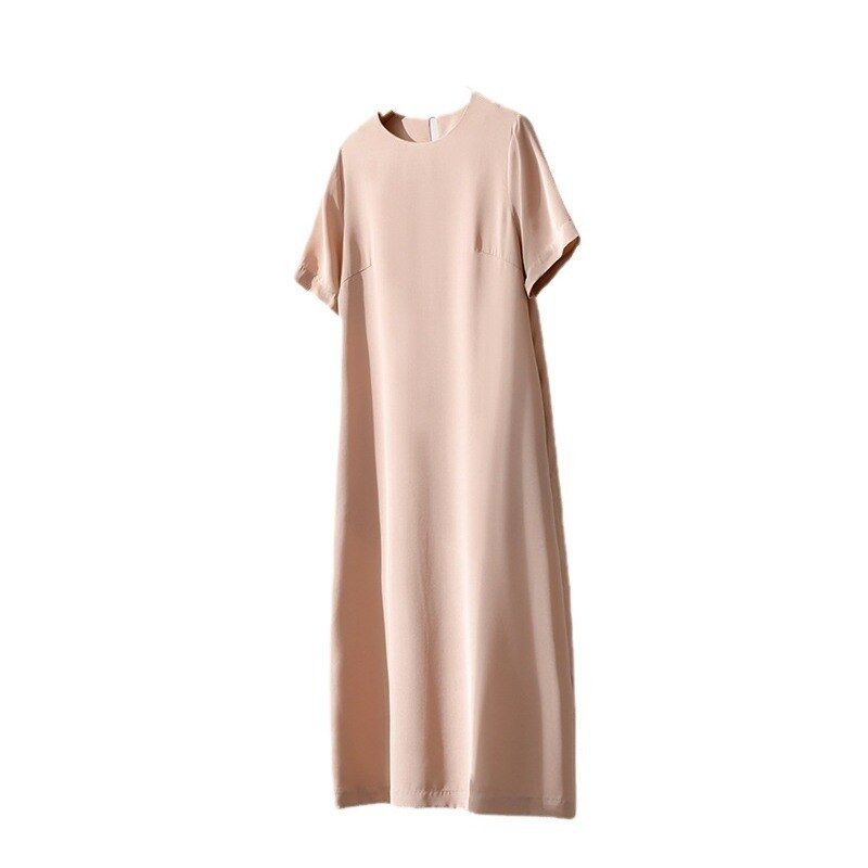 Silk Short Sleeve Chinese Style Dress view 5