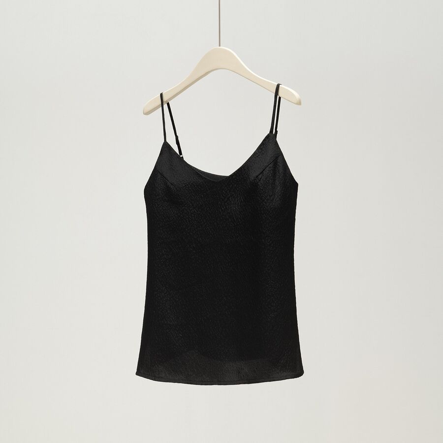 Silk Cami Top and Skirt Set view 8