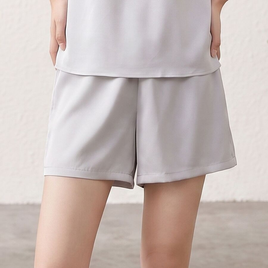 Silk Sleeveless Pajama Set view 10