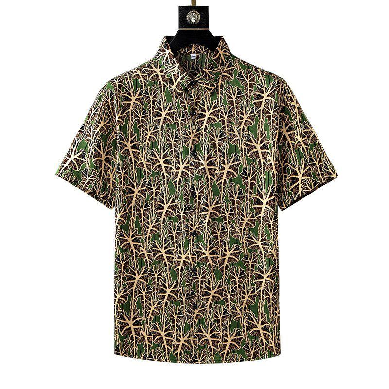 Jungle Camo All-Over Print Short Sleeve Shirt view 2