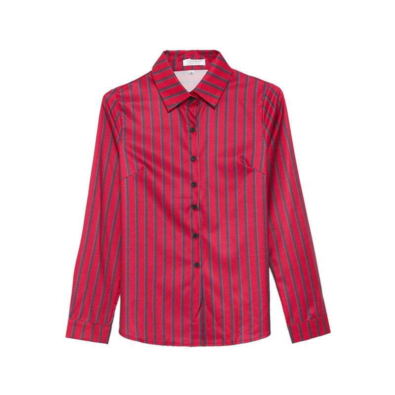 Striped Slim Long Sleeve Shirt view 5