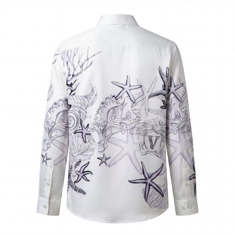 Premium Starfish Letter Rhinestone Digital Print Shirt view 3
